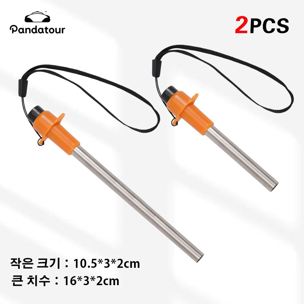 Kitchen Appliances Electric Stove - ไฟแช็คพกพา Pandatour 1/2 ชิ้น สำหรับตั้งแคมป์กลางแจ้ง ไฟแช็คไฟฟ้าขนาดเล็กสำหรับครัวเรือน