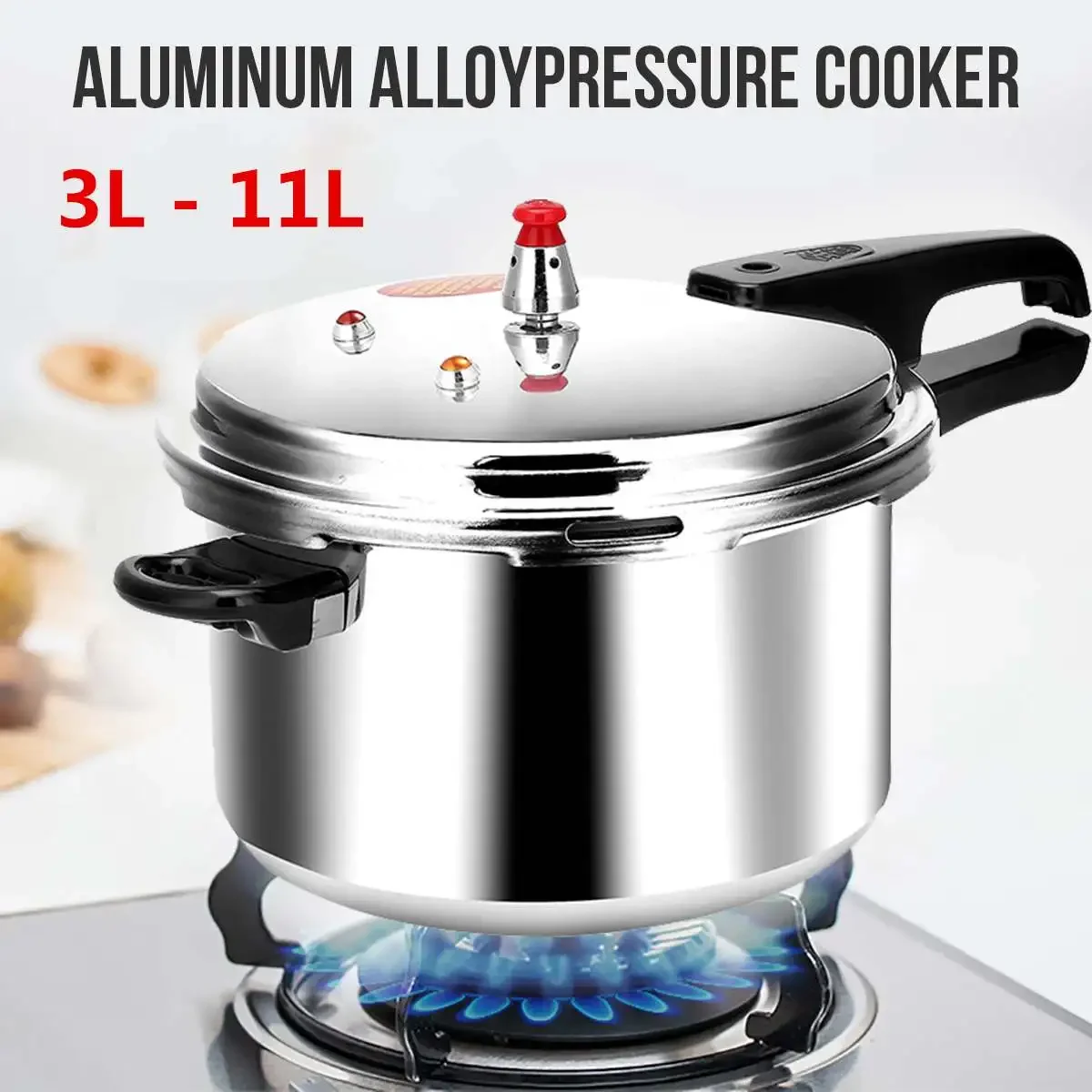 Kitchen Appliances Electric Stove - เตาหม้อหุงไฟฟ้าแรงดันครัว18/20/22/28ซม. kompor Gas ทำอาหารปลอดภัยประหยัดพลังงานตั้งแคมป์กลางแจ้ง3/4/5/11L