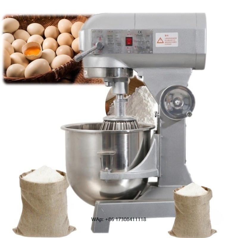 Kitchen Appliances Commercial - เครื่องผสมแป้งสแตนเลสสำหรับงานหนัก, เครื่องผสมอาหารขนาดเล็กสำหรับครัว, อุปกรณ์ผสมอาหาร, เครื่องผสม, เครื่องผสมแป้งเชิงพาณิชย์