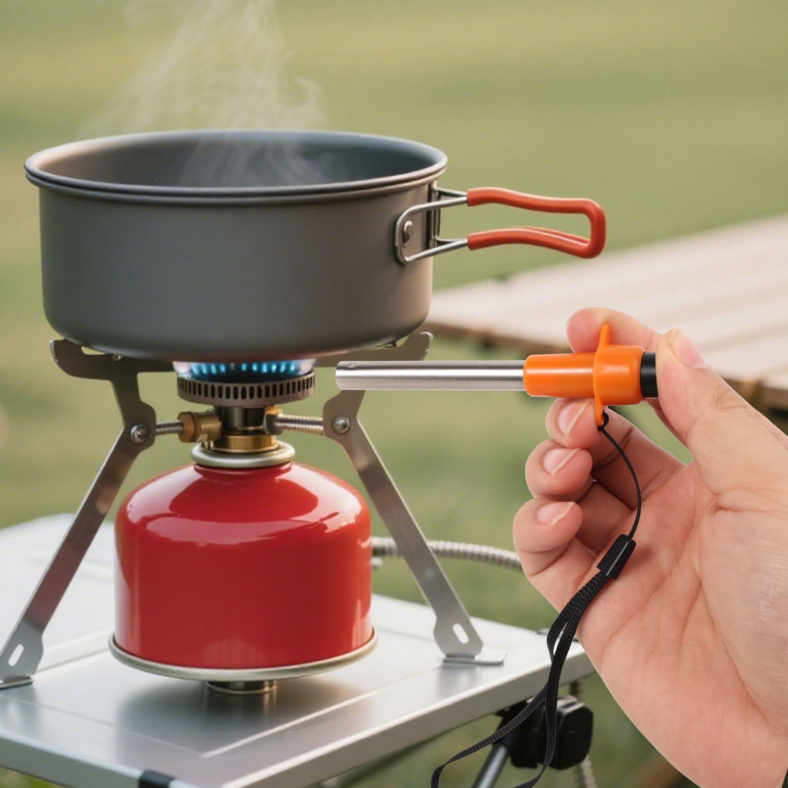 ไฟแช็คพกพา Pandatour 1/2 ชิ้น  - Kitchen Appliances Electric Stove บทวิจารณ์และราคา