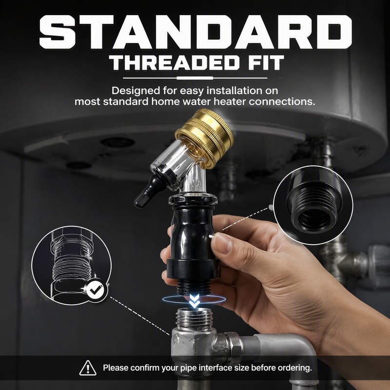อะแดปเตอร์กรองน้ำแบบโปร่งใสสำห - Kitchen Appliances And Utensils บทวิจารณ์และราคา