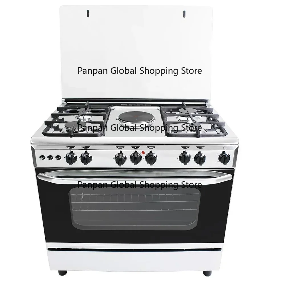 เตาแก๊สแบบตั้งพื้น 5 หัวเตา พร - Kitchen Appliances Electric Stove บทวิจารณ์และราคา