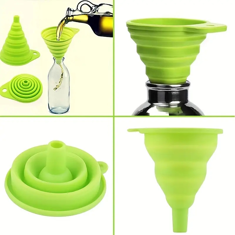 ซิลิโคนพับช่องทางมัลติฟังก์ชั่ - Kitchen Appliances And Utensils บทวิจารณ์และราคา