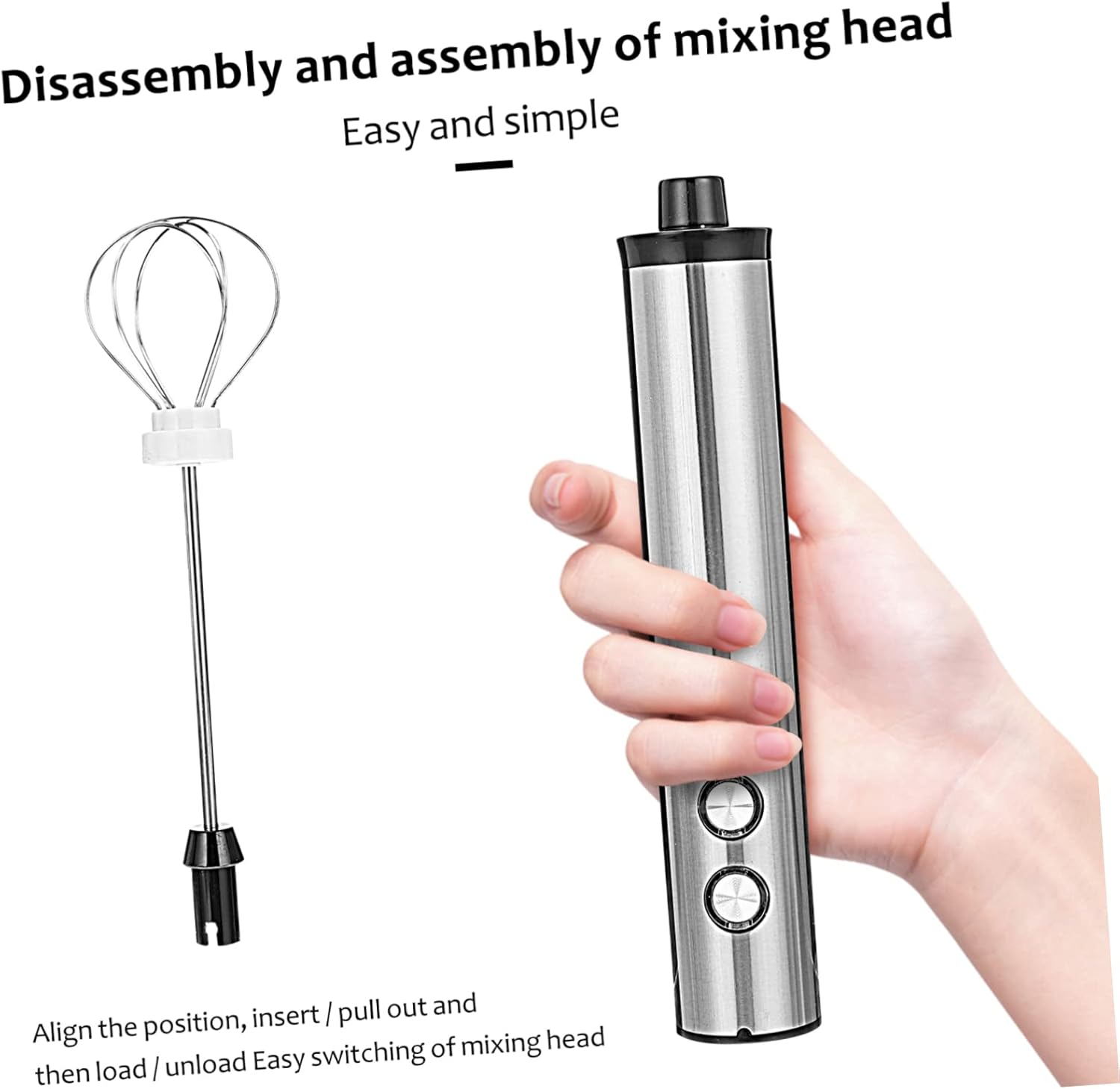 เครื่องตีฟองนมไฟฟ้าแบบมือถือ M - Kitchen Appliances Commercial บทวิจารณ์และราคา
