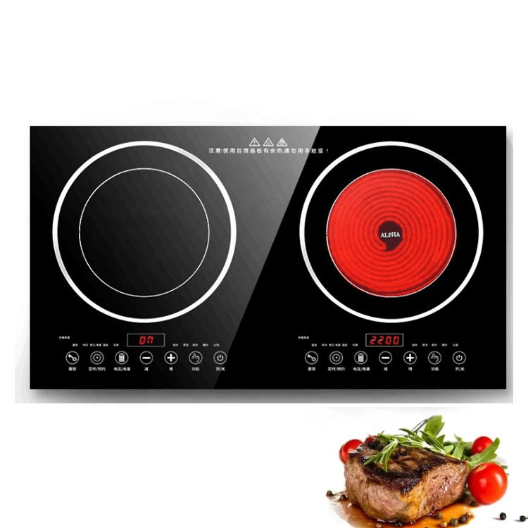 เตาแม่เหล็กไฟฟ้า 2 หัวเตา 110V - Kitchen Appliances Electric Stove บทวิจารณ์และราคา