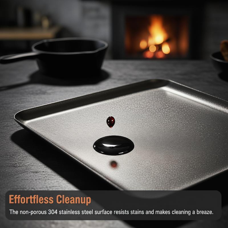 ถาดสี่เหลี่ยมสแตนเลสสำหรับเสิร - Kitchen Appliances Vintage บทวิจารณ์และราคา