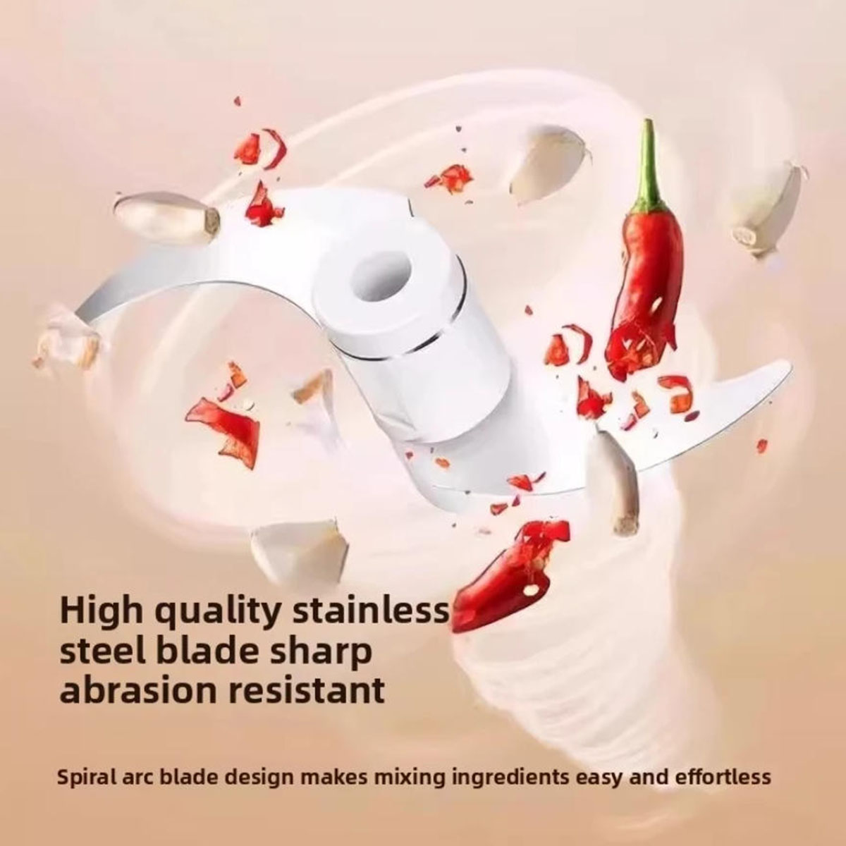 เครื่องบดกระเทียมไฟฟ้า 1 ชิ้น  - Kitchen Appliances Commercial บทวิจารณ์และราคา
