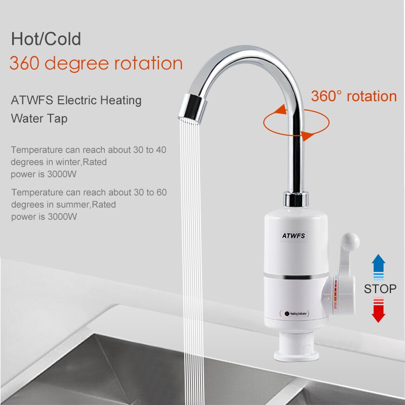 Atwfs เครื่องทำน้ำอุ่นไฟฟ้าแบบ - Kitchen Appliances And Utensils บทวิจารณ์และราคา