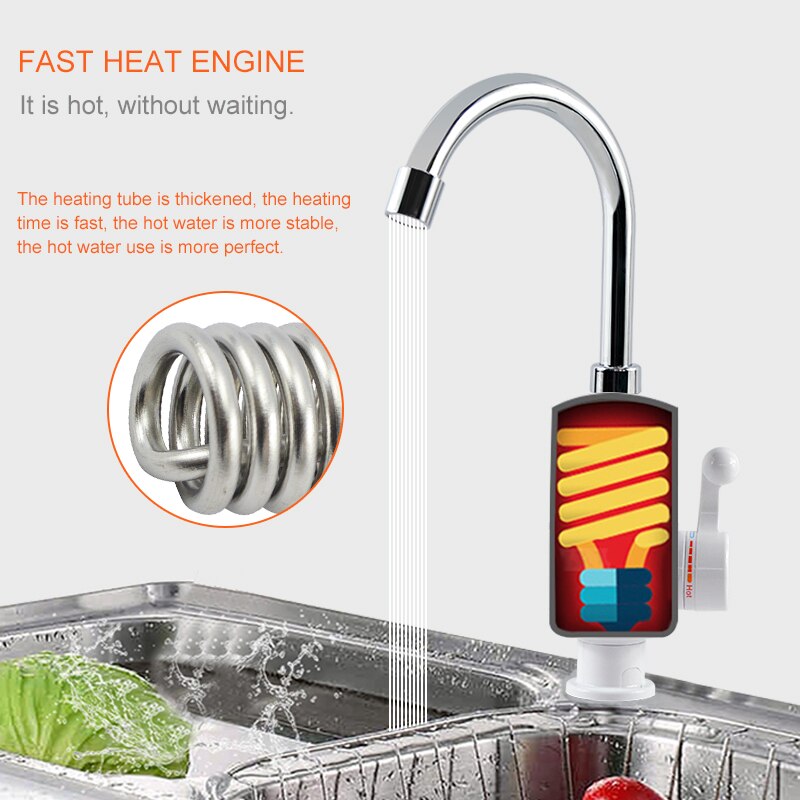 Atwfs เครื่องทำน้ำอุ่นไฟฟ้าแบบ - Kitchen Appliances And Utensils บทวิจารณ์และราคา