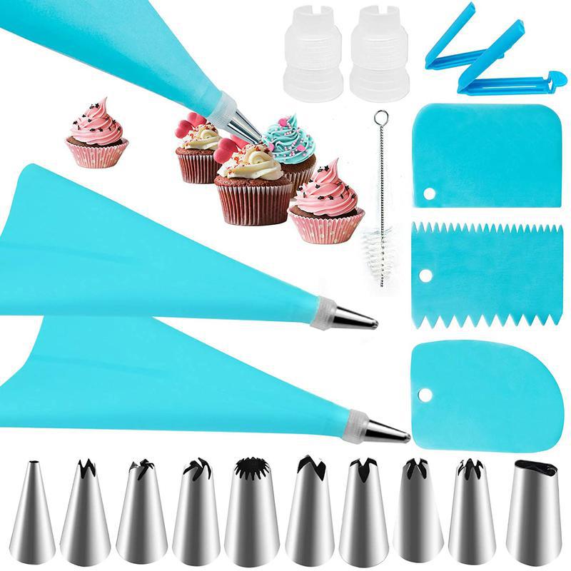 หัวฉีดตกแต่งเค้ก อุปกรณ์ทำขนม  - Kitchen Appliances Packages บทวิจารณ์และราคา